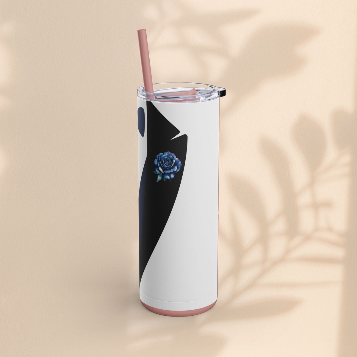 Groom Tuxedo Tumbler, Stylish Groom Tumbler for Weddings, Bachelor Parties, and Gifts, 20oz Matte Skinny Cup, Wedding Party Favor