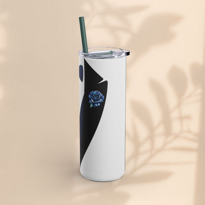 Father of the Groom Tumbler, Stylish Wedding Drinkware, Groomsmen Gift, Matte Skinny Tumbler, Personalized Wedding Keepsake