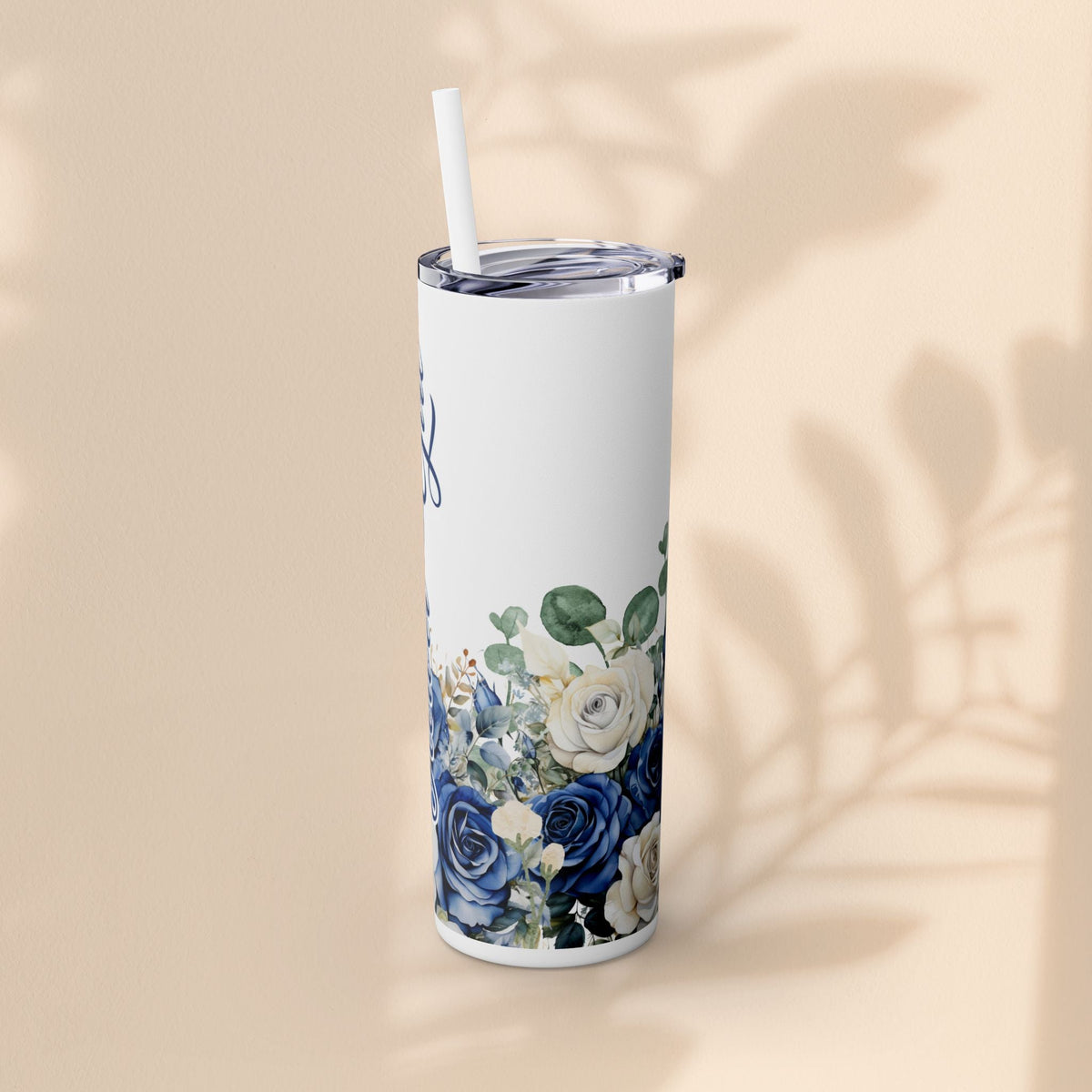 Flower Girl Skinny Tumbler with Straw, 20oz – Perfect Bridal Party Gift, Wedding Favor, Floral Drinkware, Summer Hydration