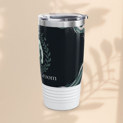 Mermaid-Themed Tumbler - Father of the Groom, Wedding Gift, Nautical Decor, Personalized Travel Mug, Ocean Lover Gift
