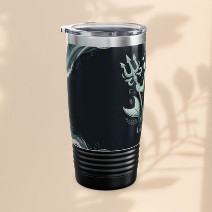 Groom Merman Tumbler, 20oz | Perfect for Weddings, Groomsmen Gift, Nautical Theme, Beach Parties, Engagement Celebrations