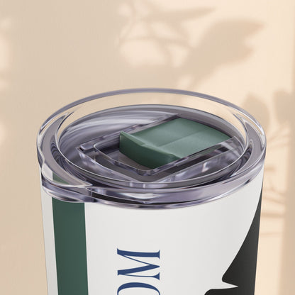 Father of the Groom Tumbler, Stylish Wedding Drinkware, Groomsmen Gift, Matte Skinny Tumbler, Personalized Wedding Keepsake