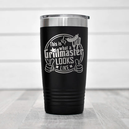 Grillmaster Tumbler - Insulated Stainless Steel Double Wall Tumbler For BBQ Gift