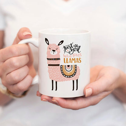Llama Coffee Mug – Whimsical Ceramic Cup, Dishwasher Safe 11 oz & 15 oz
