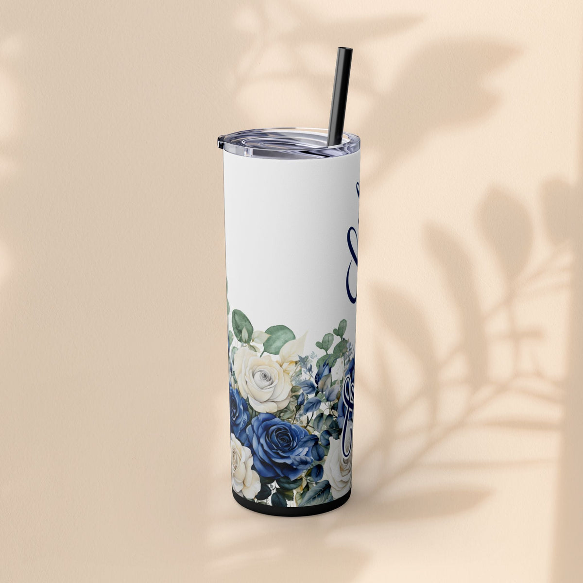 Flower Girl Skinny Tumbler with Straw, 20oz – Perfect Bridal Party Gift, Wedding Favor, Floral Drinkware, Summer Hydration