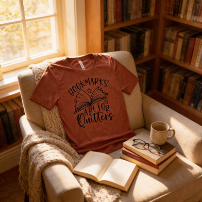 Book Lover Shirt | Funny Book | Unisex Super Soft Premium Graphic T-Shirt | Librarian Shirt | Reading Teacher Gift | Bookmarks