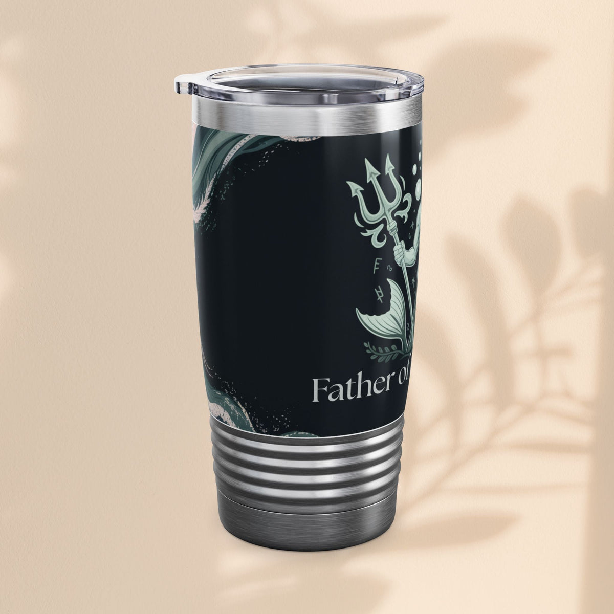 Mermaid-Themed Tumbler - Father of the Groom, Wedding Gift, Nautical Decor, Personalized Travel Mug, Ocean Lover Gift