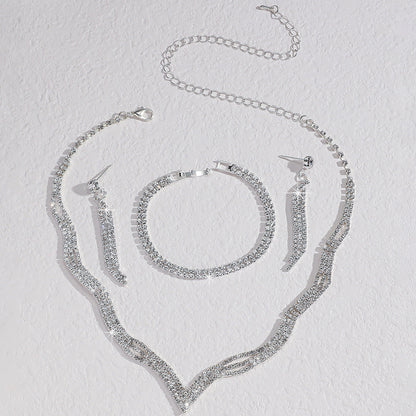 Women's Wedding Personalized Evening Dress Banquet Marriage Necklaces