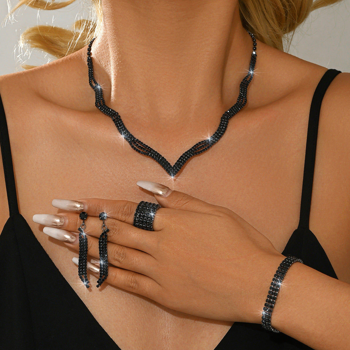 Women's Wedding Personalized Evening Dress Banquet Marriage Necklaces