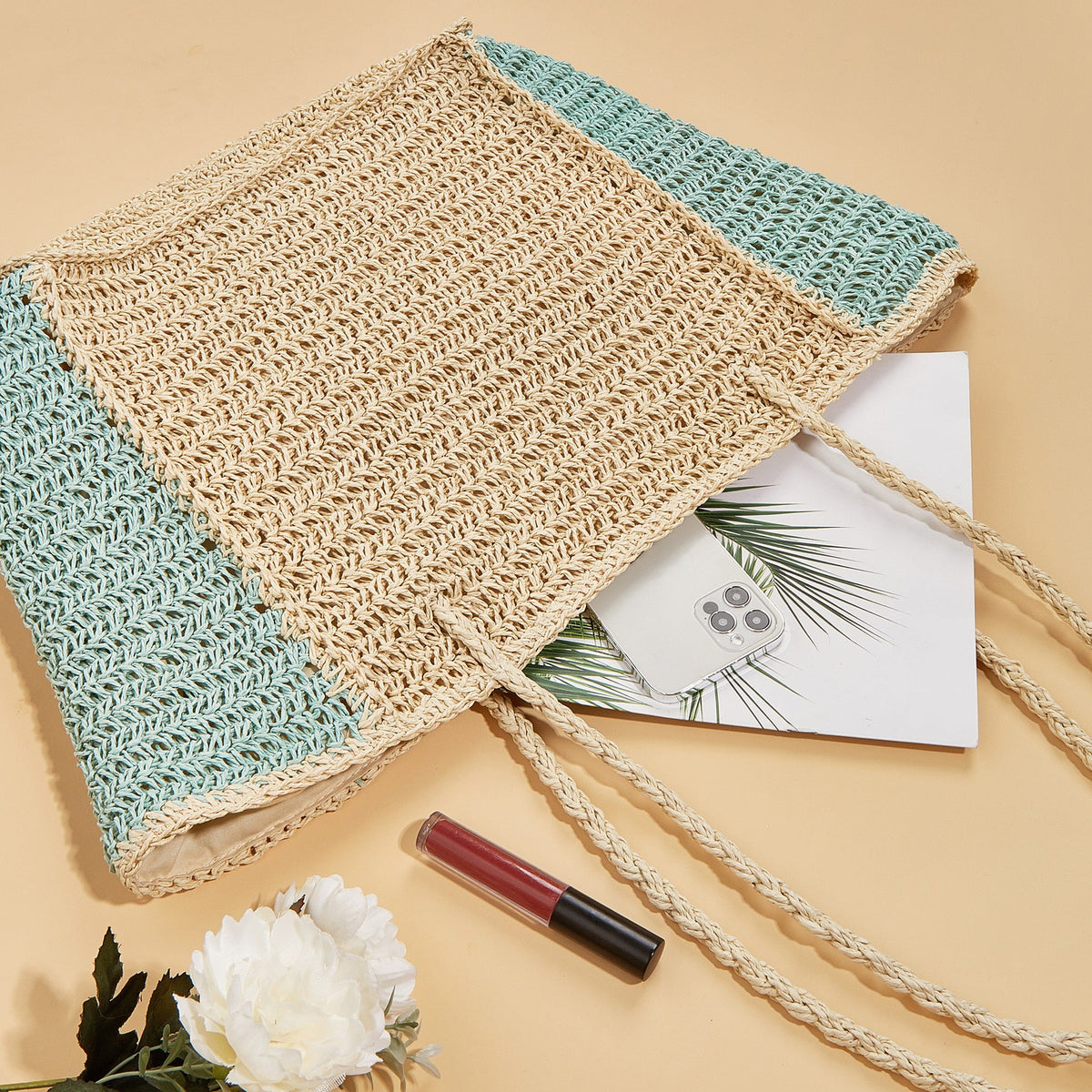 Summer Woven Shoulder Bag