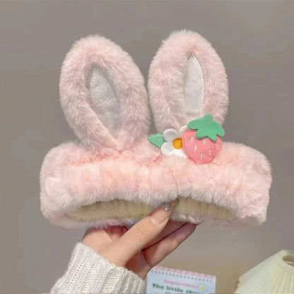 Strawberry Bunny Beauty Headbands