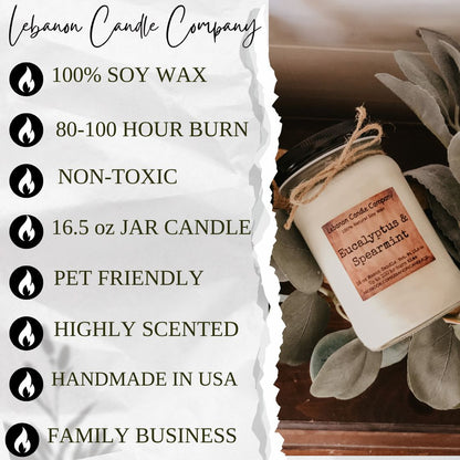 Christmas Cabin Candle