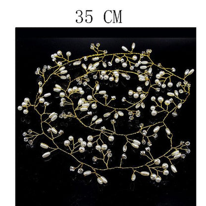 Pearl Beaded Bride Hair Band