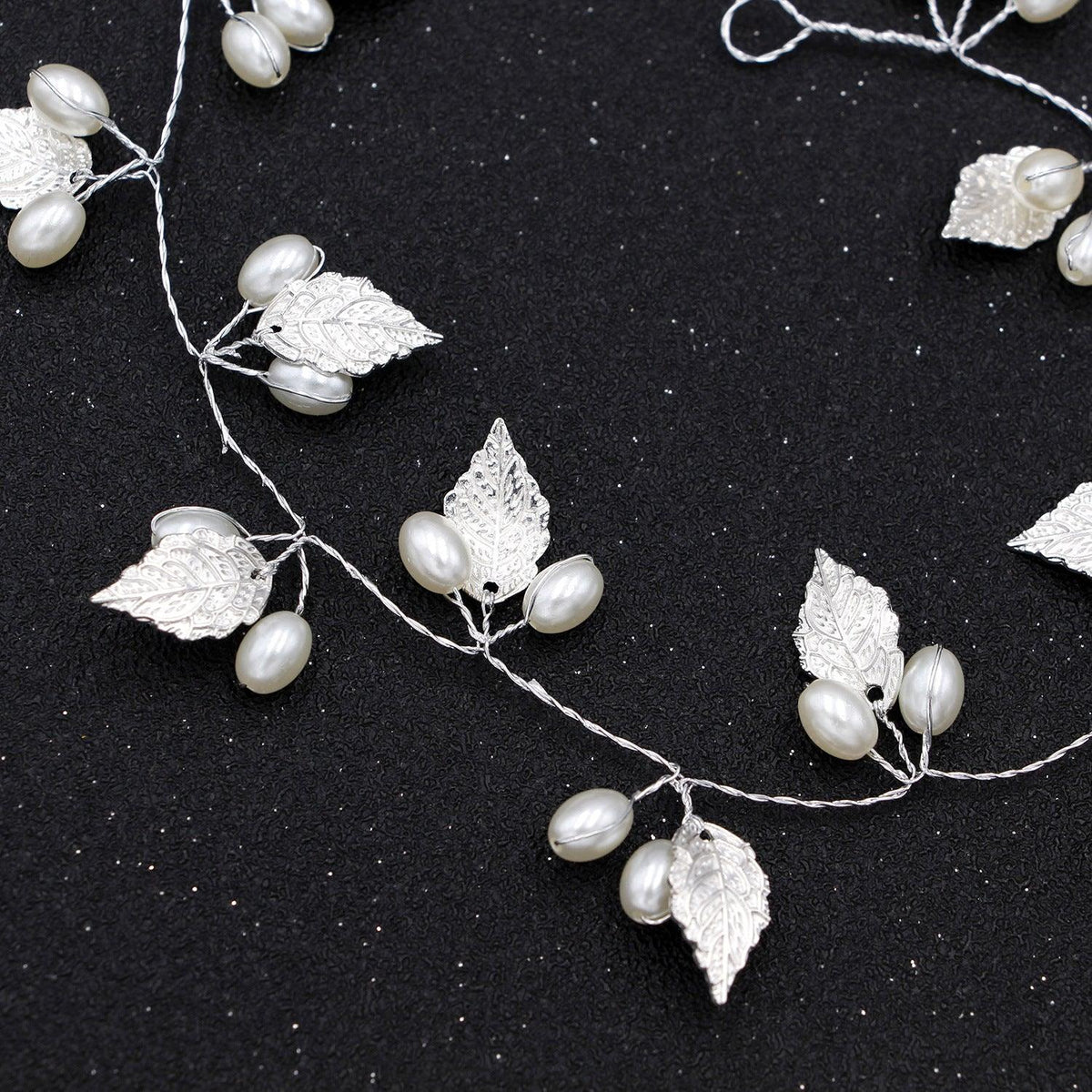Crystal Pearl Bridal Hair Vine