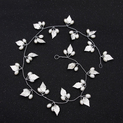 Crystal Pearl Bridal Hair Vine