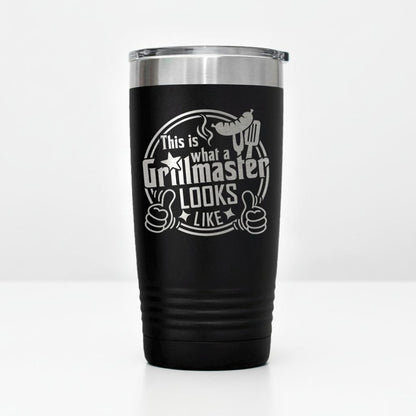 Grillmaster Tumbler - Insulated Stainless Steel Double Wall Tumbler For BBQ Gift