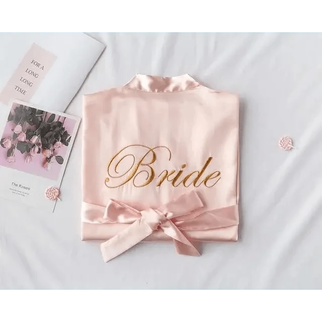 Silk Bridal Robe