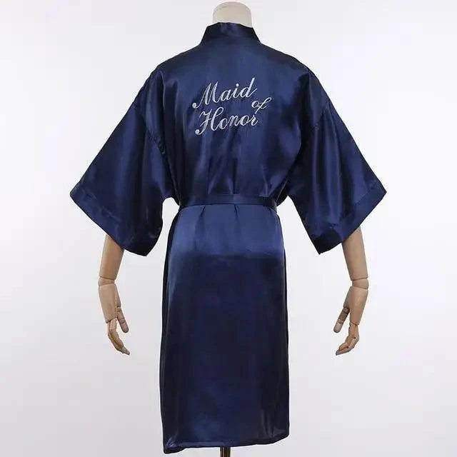 Silk Bridal Robe