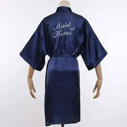 Silk Bridal Robe