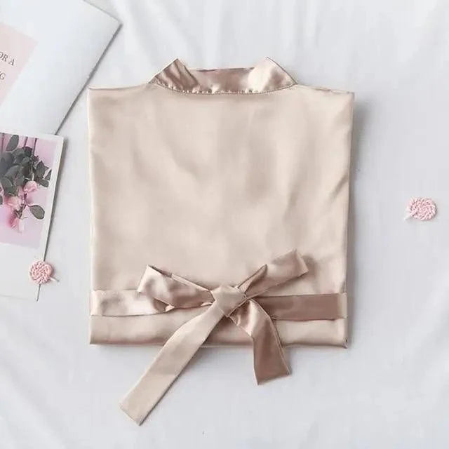 Silk Bridal Robe