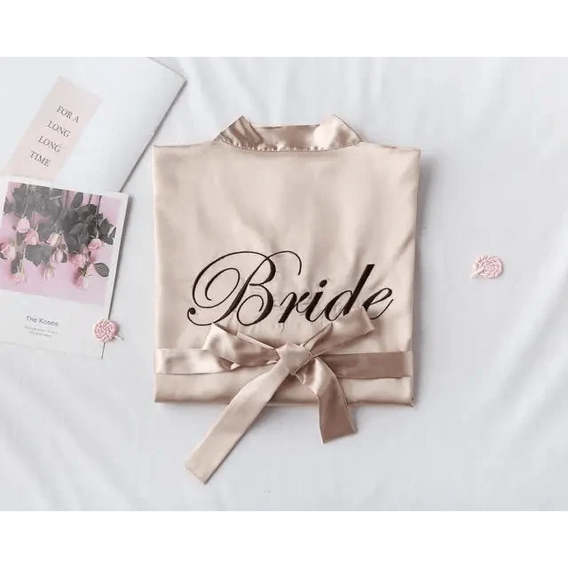 Silk Bridal Robe