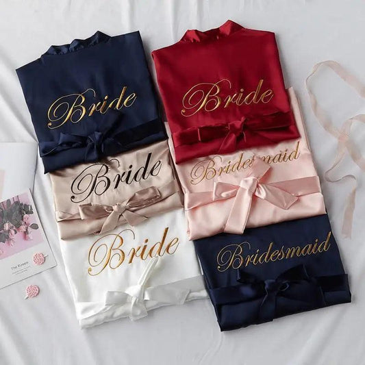Silk Bridal Robe