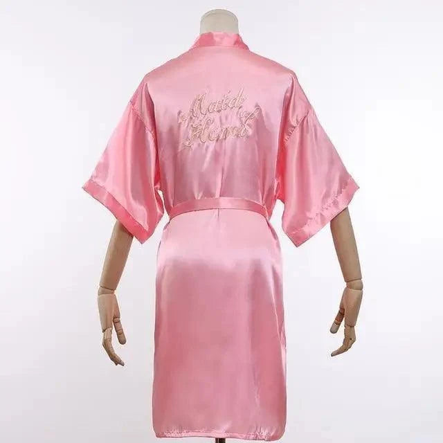 Silk Bridal Robe