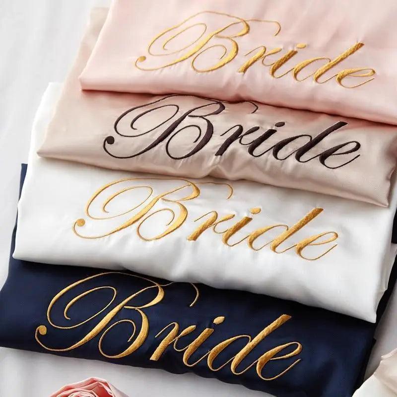 Silk Bridal Robe