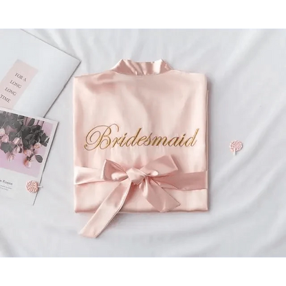 Silk Bridal Robe