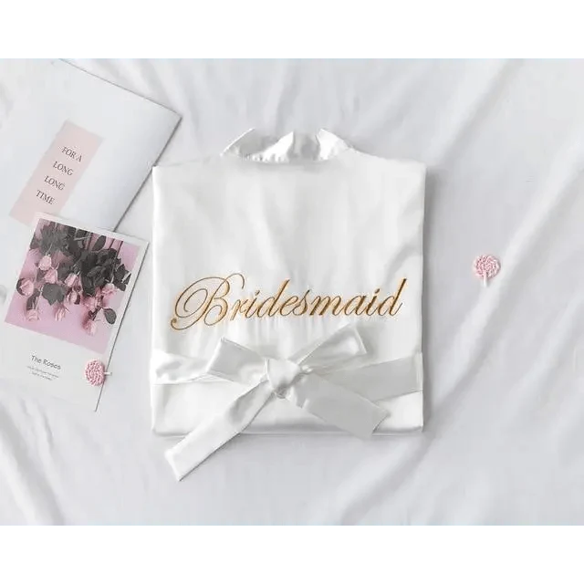Silk Bridal Robe