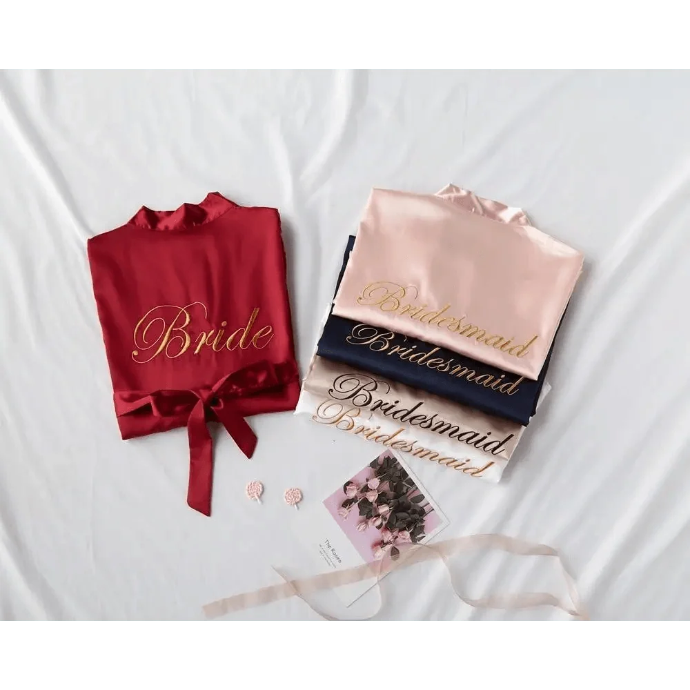 Silk Bridal Robe
