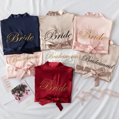 Silk Bridal Robe