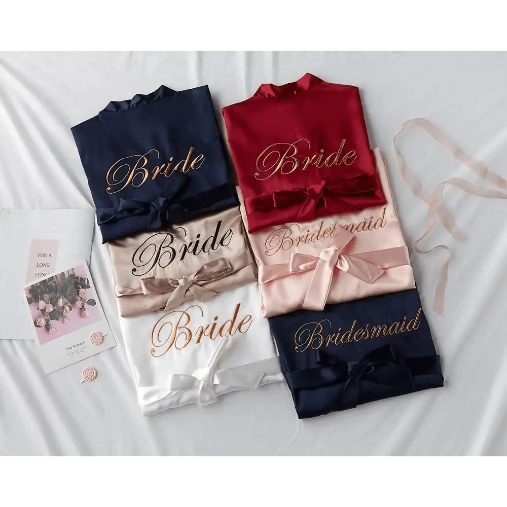 Silk Bridal Robe