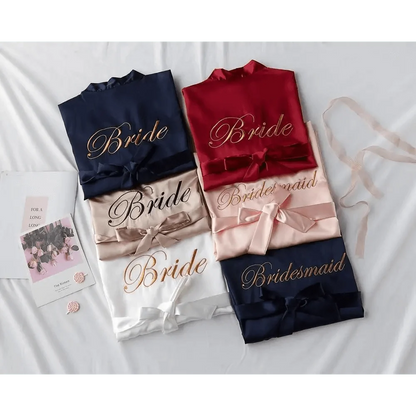 Silk Bridal Robe