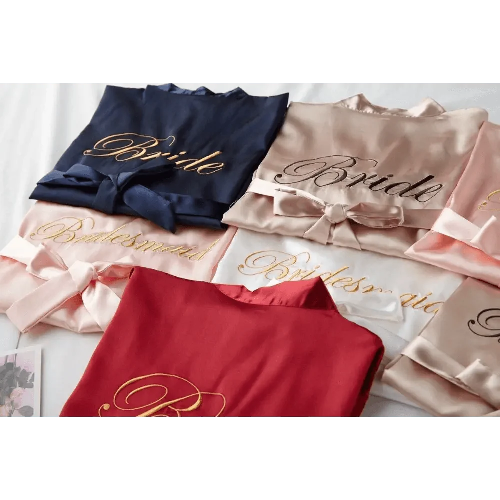 Silk Bridal Robe