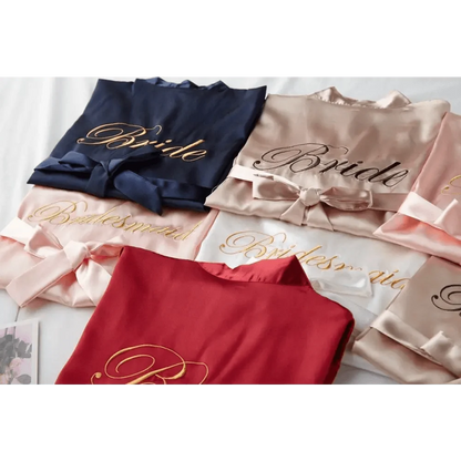 Silk Bridal Robe