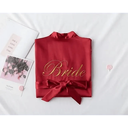 Silk Bridal Robe