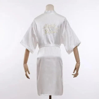 Silk Bridal Robe