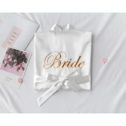 Silk Bridal Robe