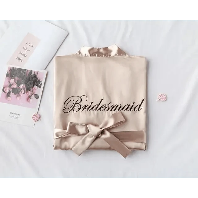 Silk Bridal Robe
