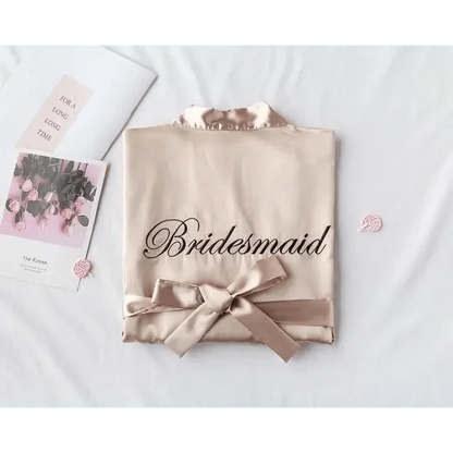 Silk Bridal Robe