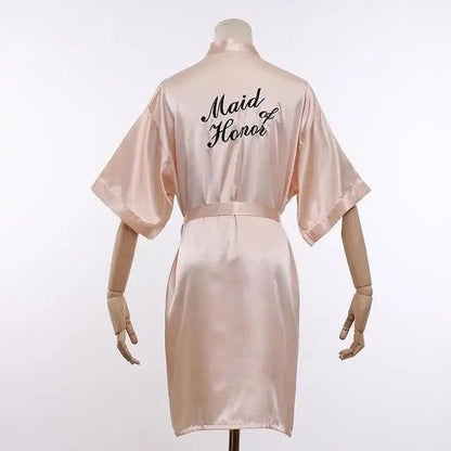 Silk Bridal Robe