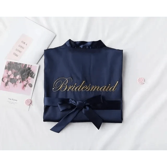 Silk Bridal Robe