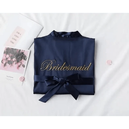 Silk Bridal Robe