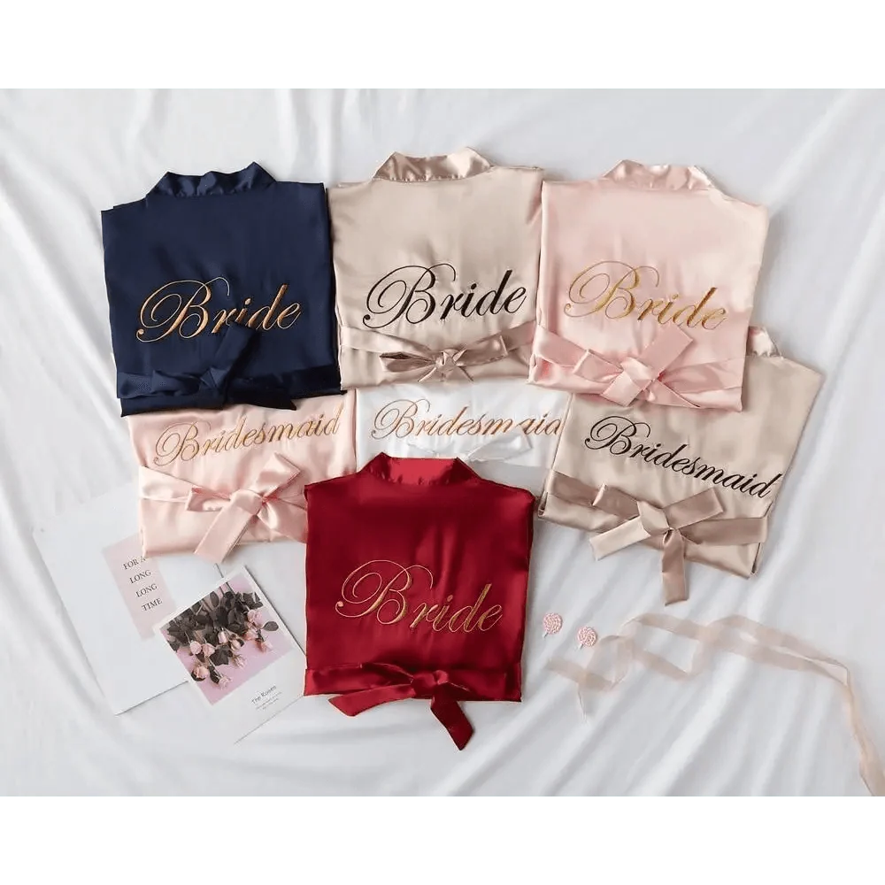 Silk Bridal Robe