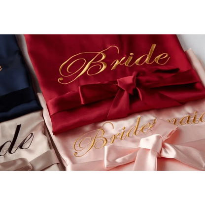 Silk Bridal Robe