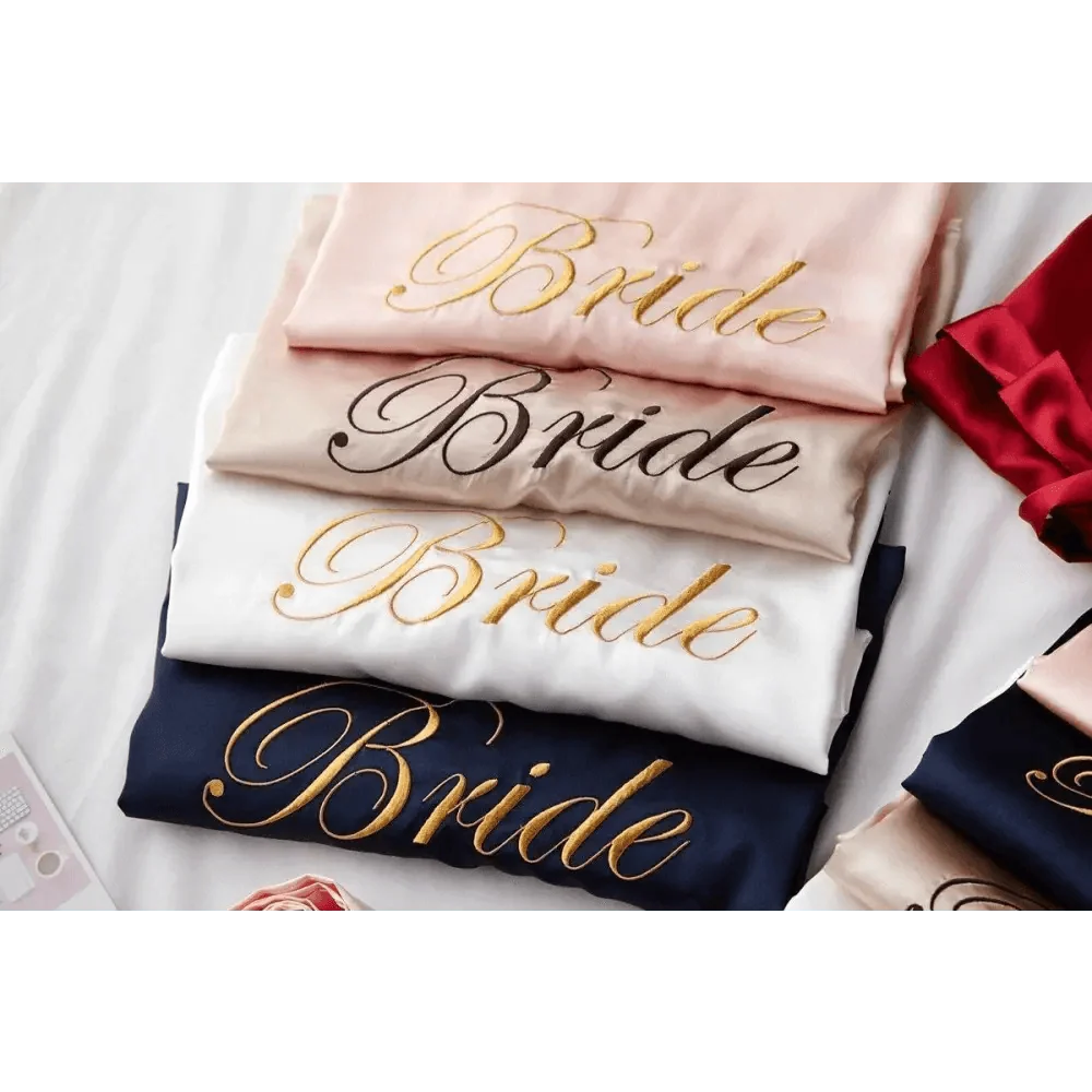 Silk Bridal Robe