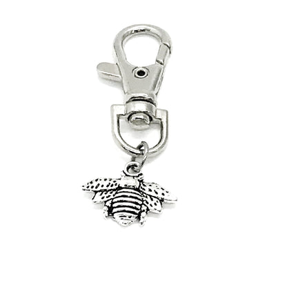 Bag Charm, Bee Bag Clip, Encouraging Gift, Daughter Gift, Back Pack Charm, Purse Charm, Keychain Charm, Dream Big Gift, Motivating Gift