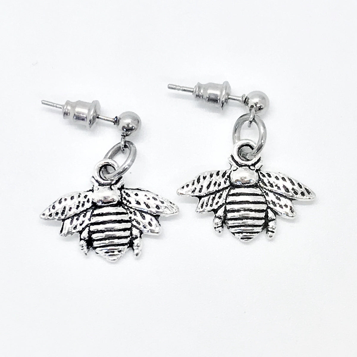 Bee Earrings, Bumblebee Earrings, Bee Charm Earrings, Motivating Gifts, Inspiring Gifts, Spring Earrings, Impossible Dreams Gift