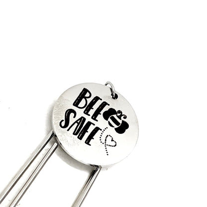 Love Gift, Bee Safe Bookmark, Daughter Gift, Going To College Gift, Reader Gift, Moving Away Gift, Son Gift, Planner Gift